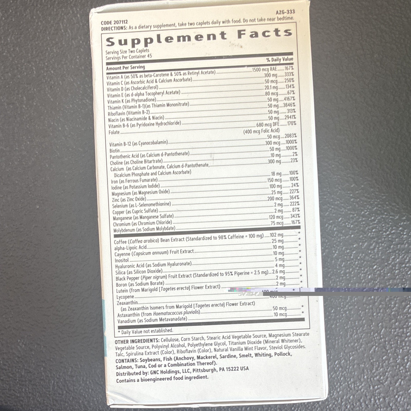 GNC Women’s Multivitamin Energy & Metabolism Timed-Release 90 Caplets 45d 12/26