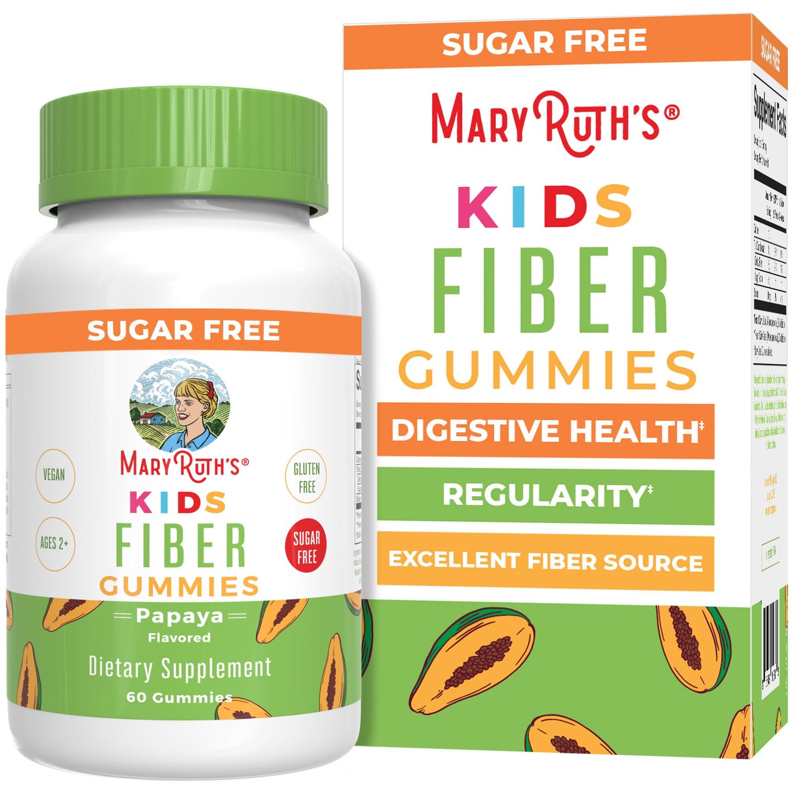 MARYRUTH’S Fiber Gummies for Kids | 2 Month Supply | 60 Count (Pack of 1)