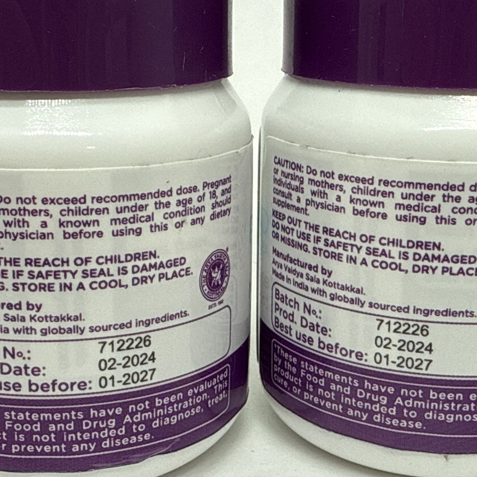 2 pk Intus Power Up Ashwagandha Memory Mood & Stress 60 Tablets EACH BB 1/27