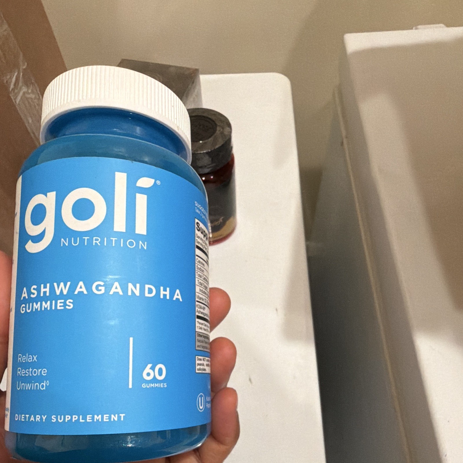 Goli Nutrition Ashwagandha Gummies KSM-66 300mg 60 ct Stress Sleep Support
