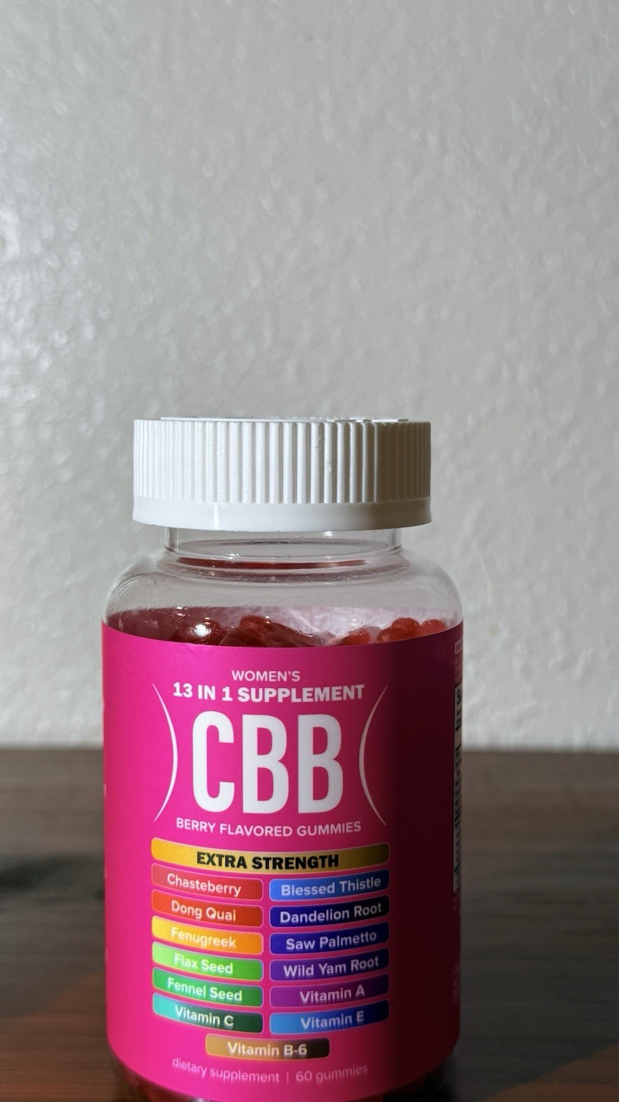 CBB Women’s 13-in-1 Supplement Extra Strength Berry Gummies Women’s Health 60ct