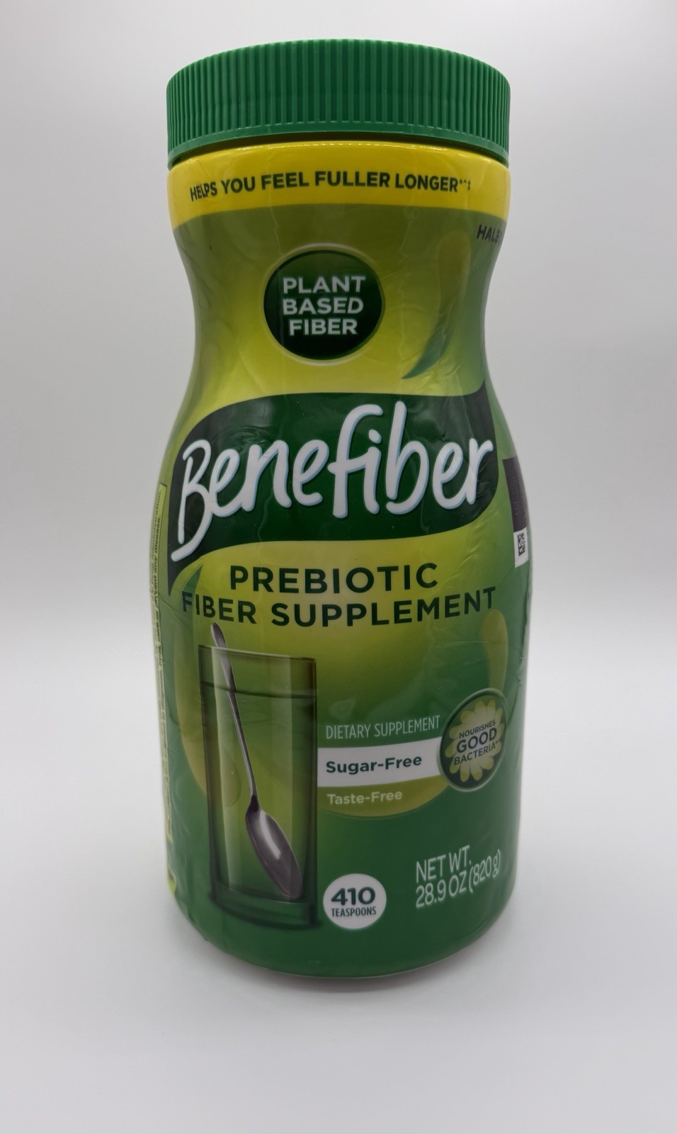 New Benefiber Prebiotic Fiber Supplement Sugar Free 28.9 oz Sealed EXP 08/2028