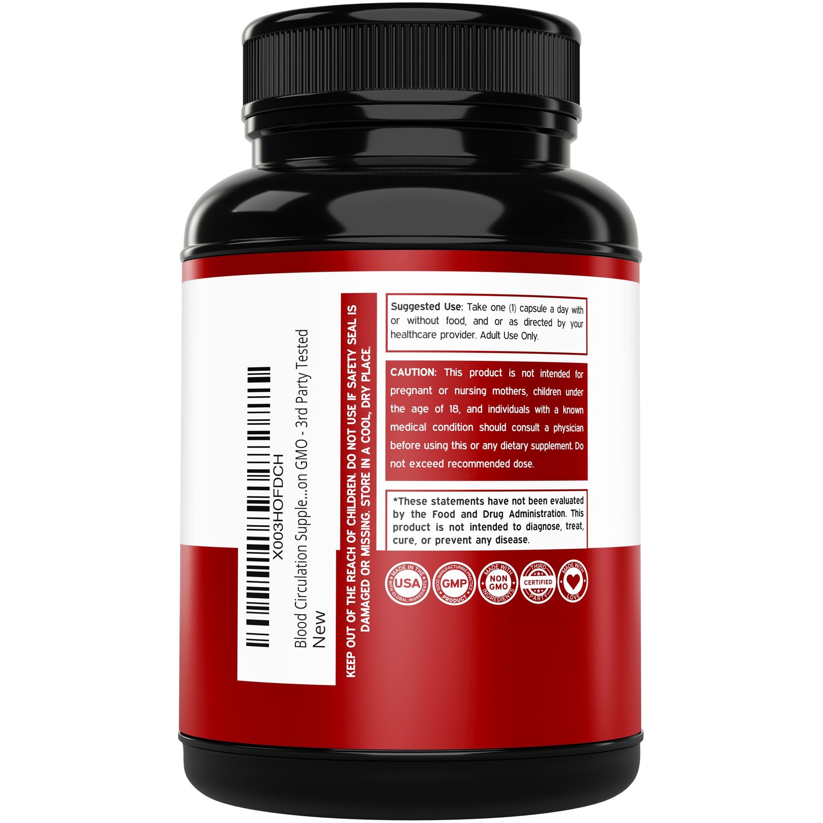 Blood Circulation Supplements with Diosmin & More (150 150 Count (Pack of 1)