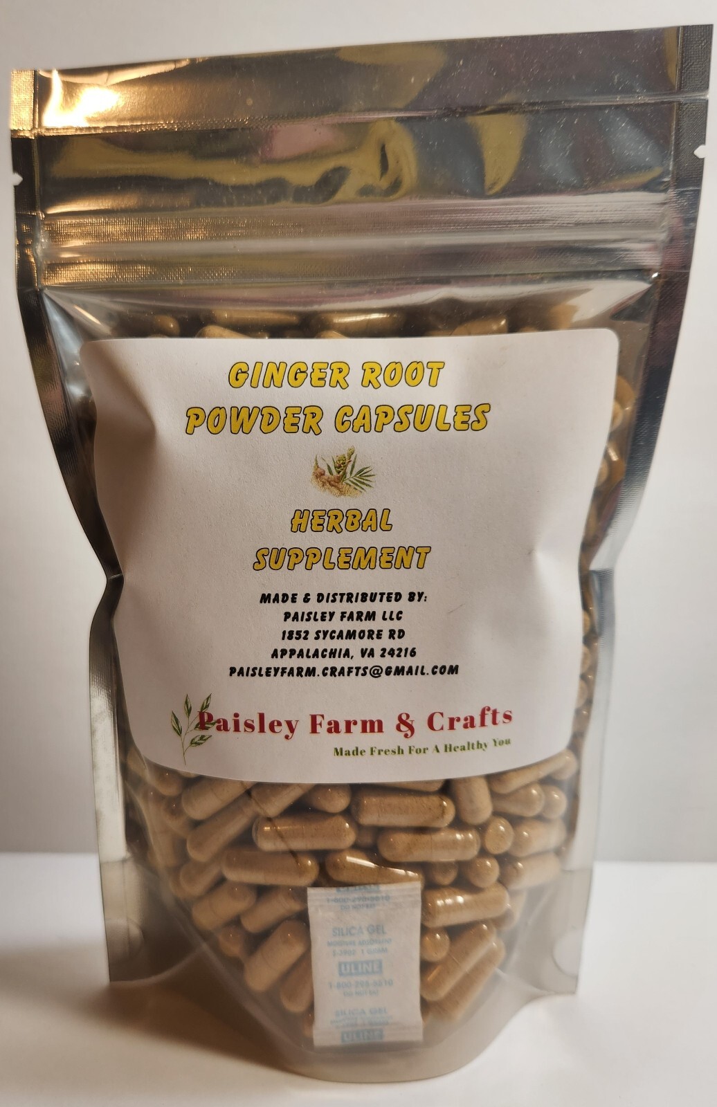 Turmeric Peppercorn, Ginger Root & Moringa Leaf Capsule Triple Value Pk 300 ea!
