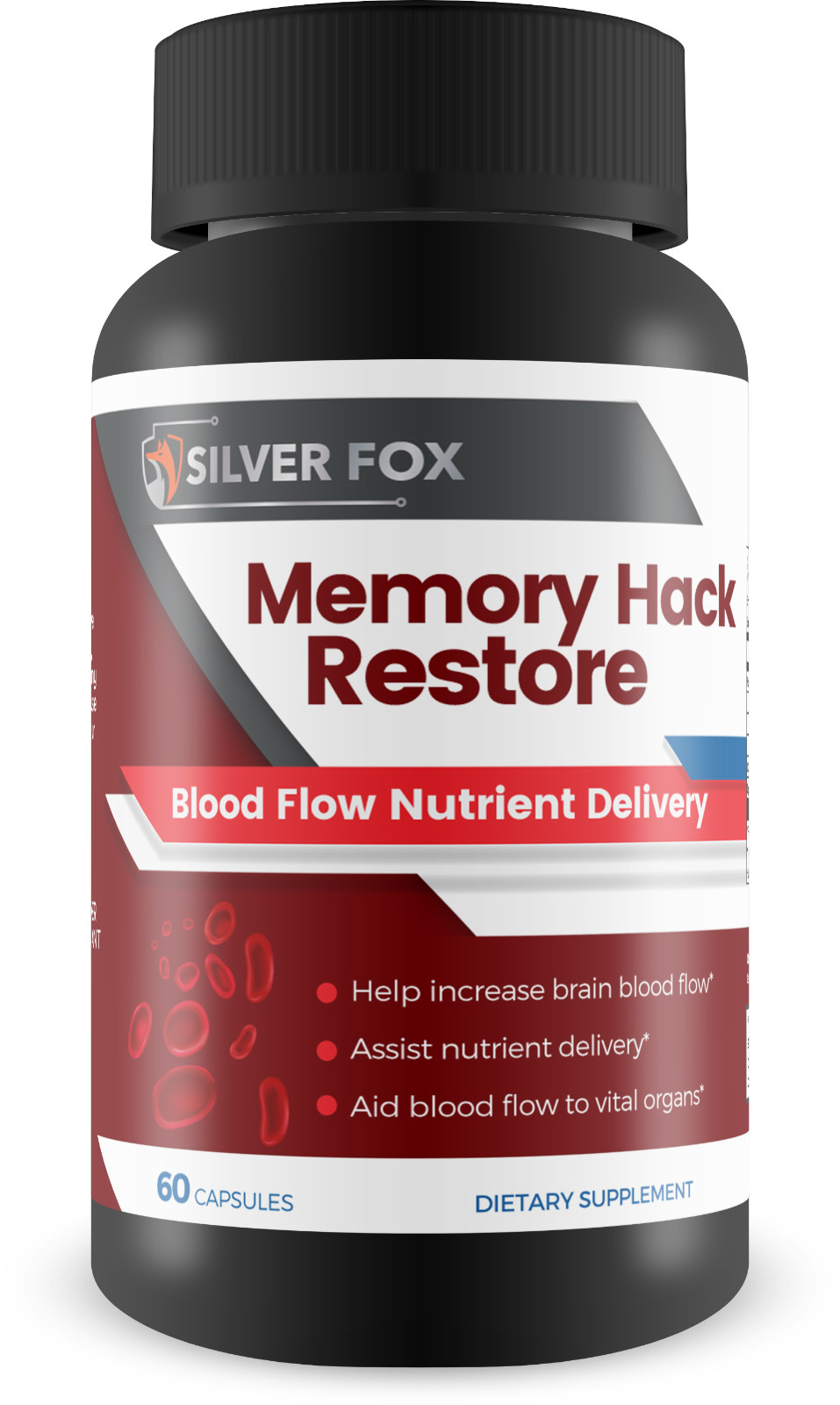 Memory Hack Restore – Brain Blood Flow Support – Memory Supplements