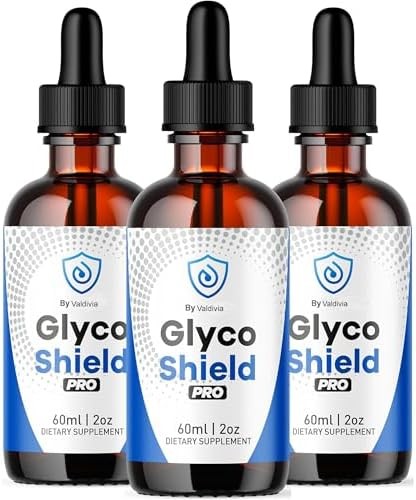 Valdivia Glyco Shield 3 Pack Blood Sugar Support Supplement Made in USA