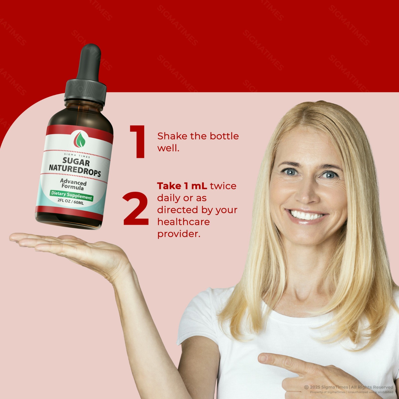 Sugar Nature Drops – Natural Blood Health Support Liquid Supplement – 3 Pack