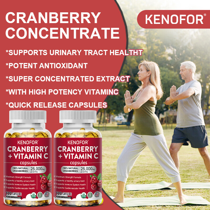 Cranberry Extract 2,5000 Mg Strength 120Veggie Capsules 50:1 Extract Concentrate