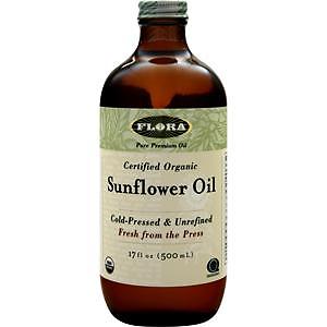 Flora Certified Organic Sunflower Oil 17 fl.oz