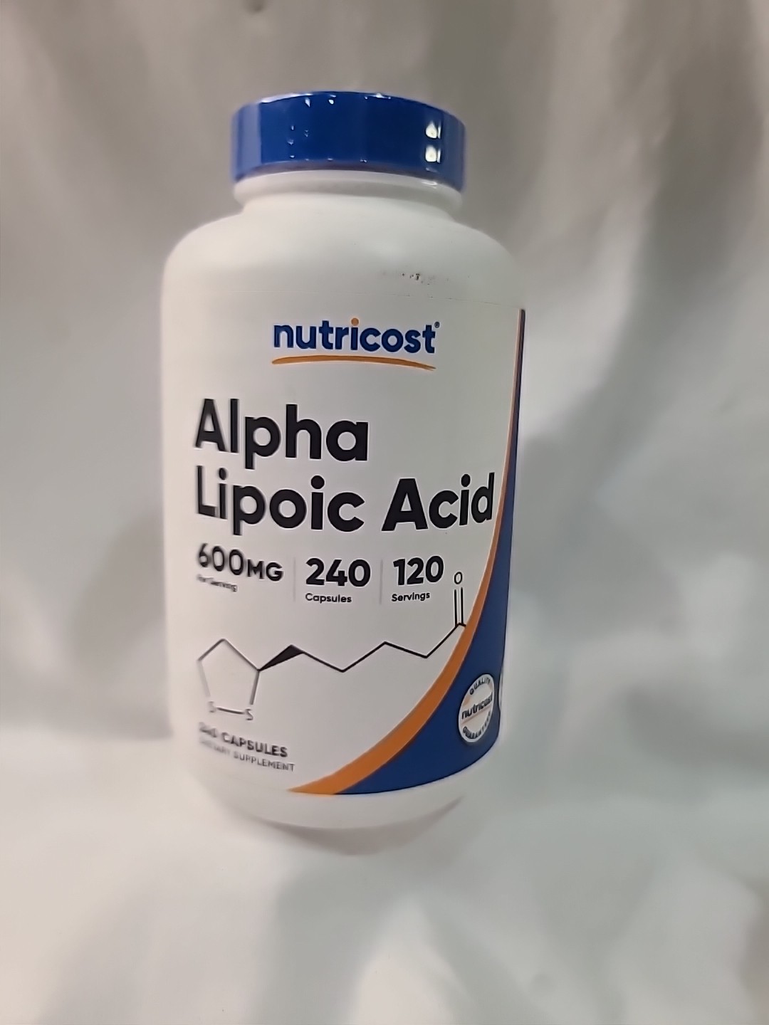 Nutricost Alpha Lipoic Acid – 600mg Per Serving – 240 Capsules Exp:07/2027