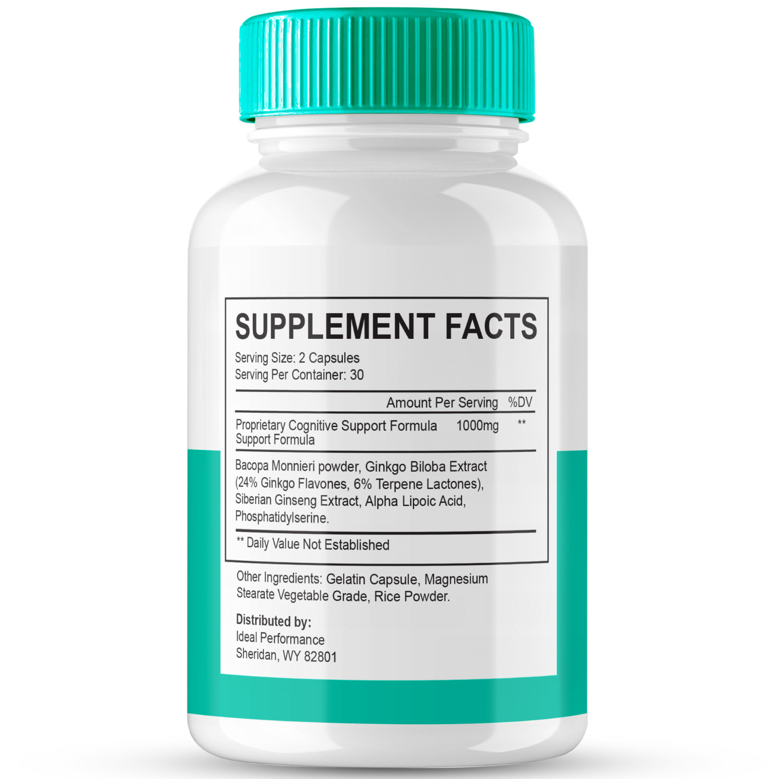 Neuro Defender Cognitive Pills for Enhanced Memory & Brain Support 60ct