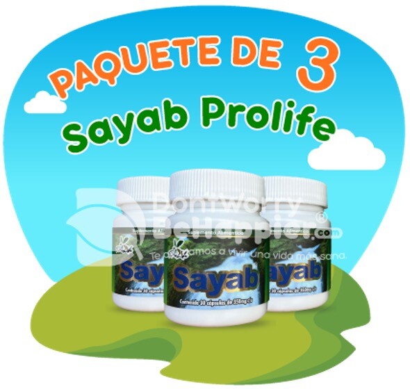 Sayab Prolife Original (3 Bottles Pack)