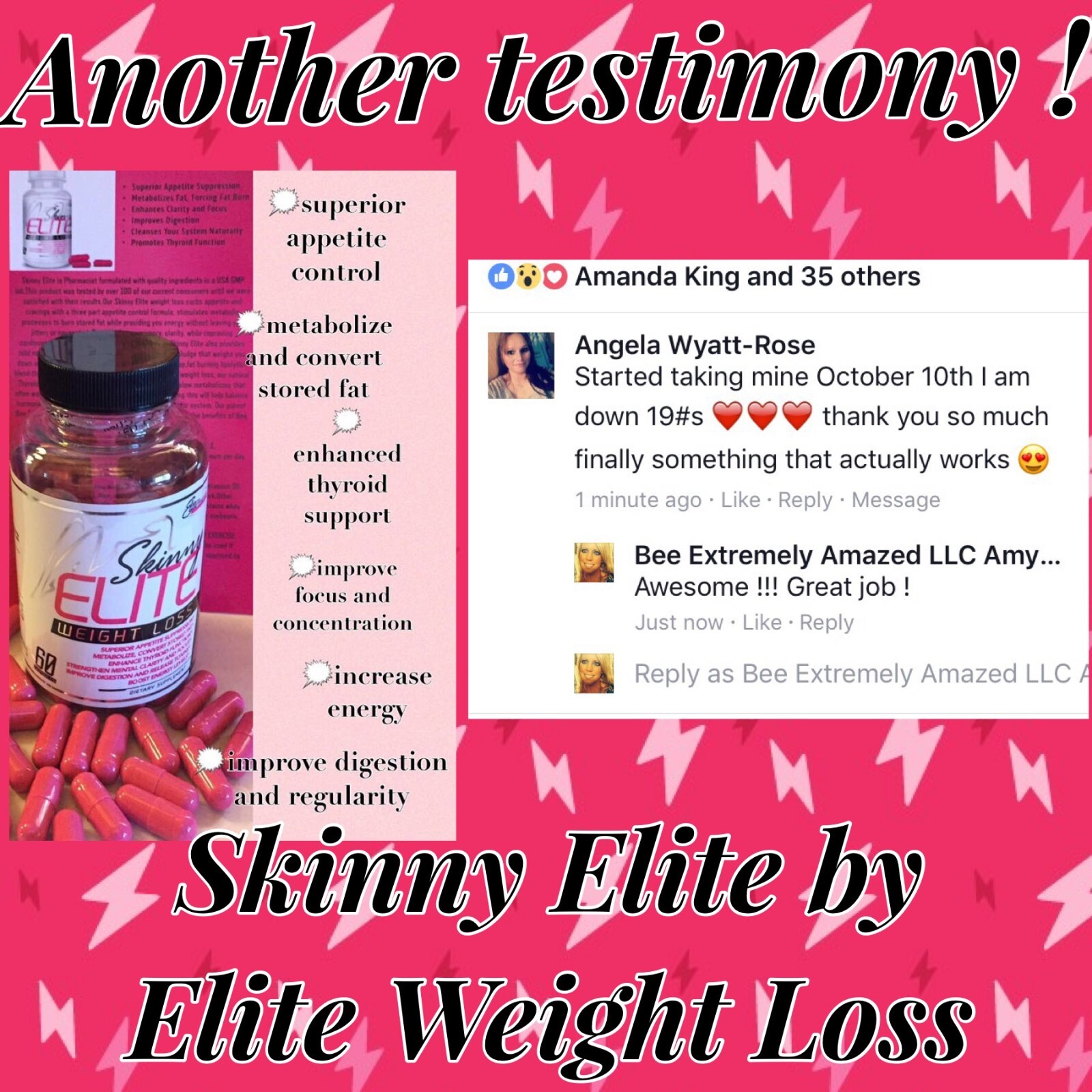 Skinny Elite Weight Loss Supplement USA Formulated Updated Formula V2