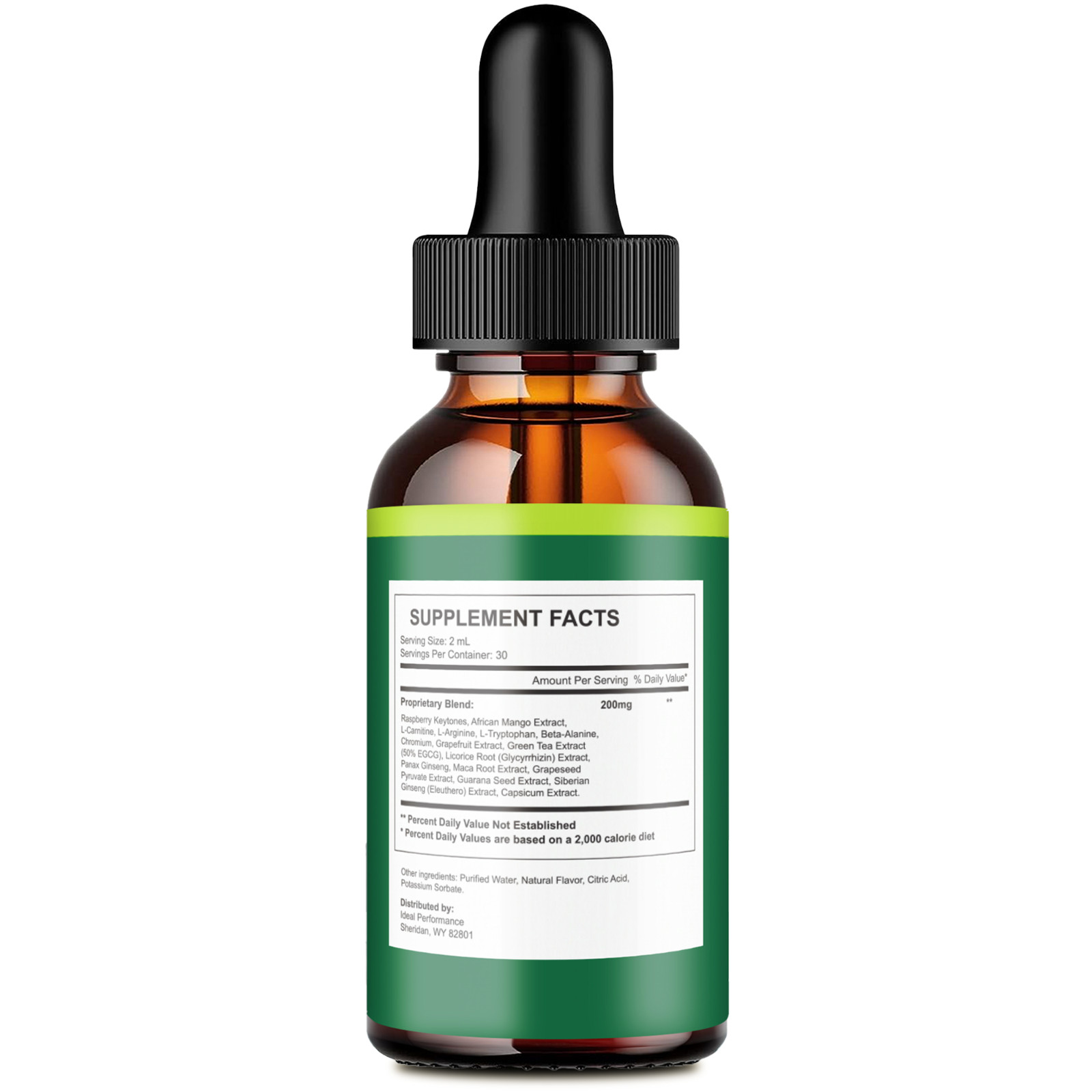 Green Slim Drops, Official GreenSlim Supplement Drops (5 Pack)