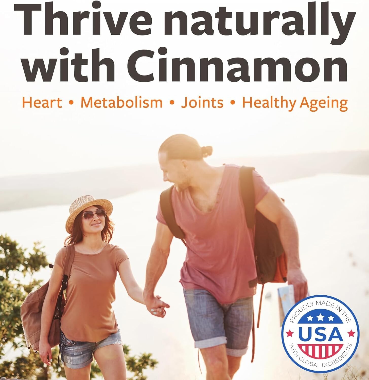 USDA Organic Ceylon Cinnamon 1000mg Cinnamon Quill Powder per Serving, 120 ct