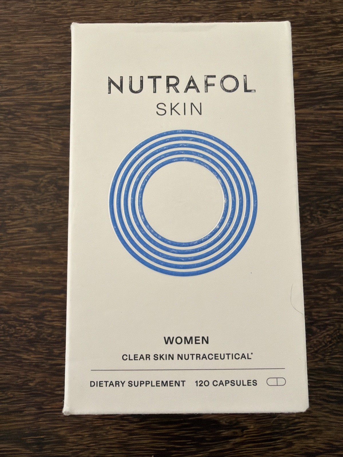 NUTRAFOL Clear Skin Dietary Supplement 120 Capsules $88 NEW WITH BOX NEW 11/2025