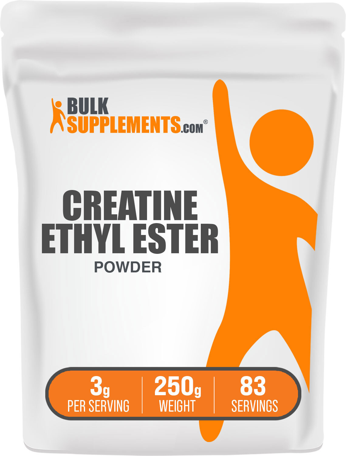 BulkSupplements Creatine Ethyl Ester HCl (CEE) Powder – 3g Per Serving