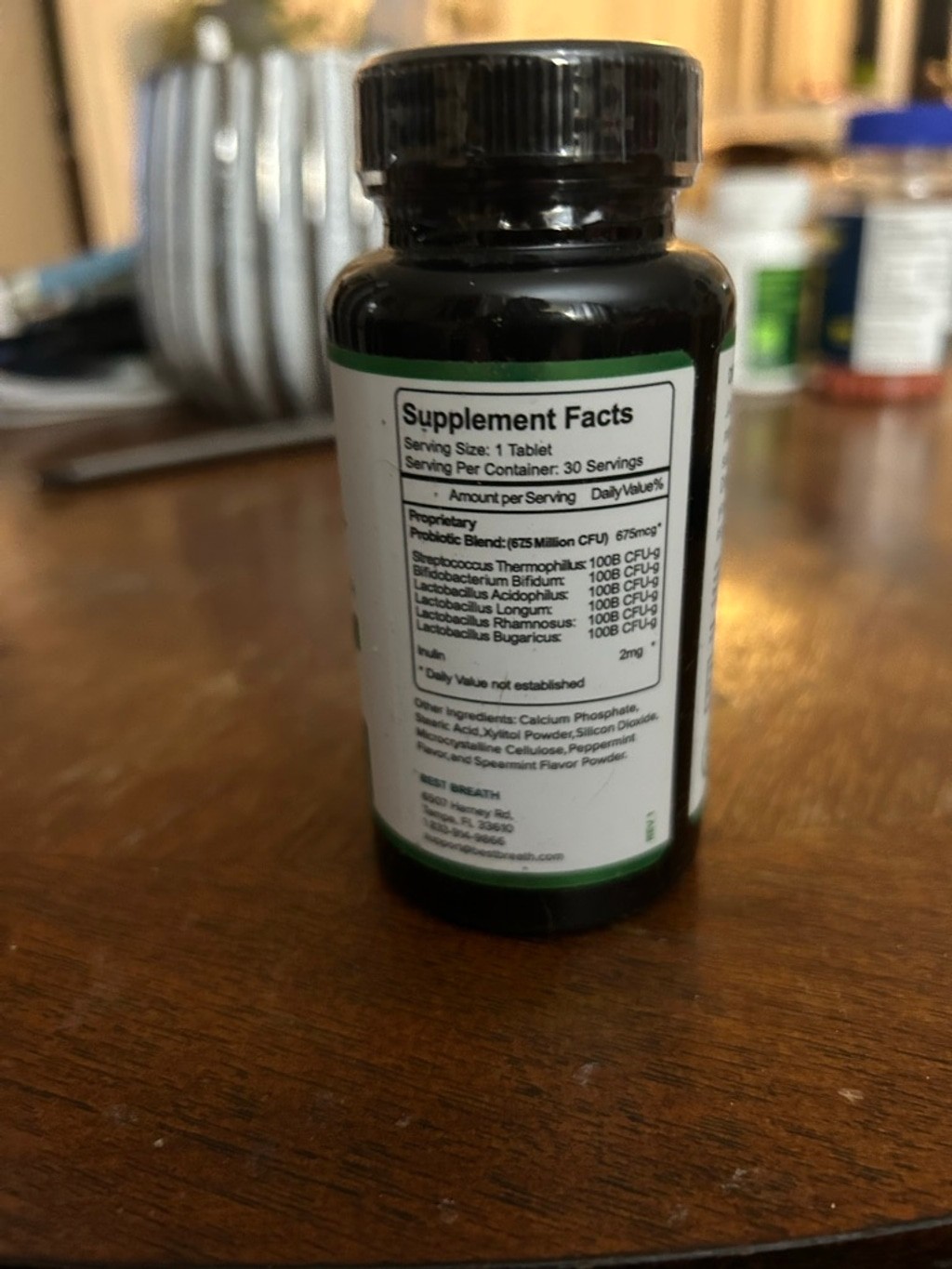Unisex BestBreath Oral-Probiotic Skincare One Size Green White