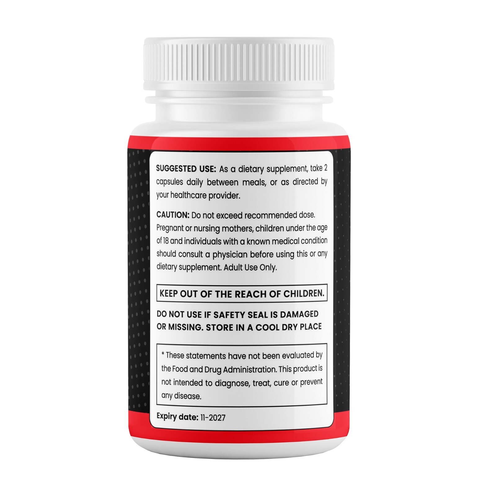 (Pack of 2) Erec Boost Pills for Men ED Maximize Energy Vitality & Stamina 60 Ct