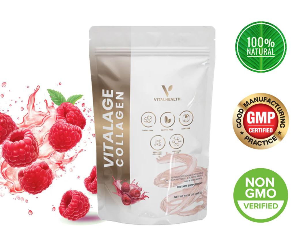 Vitalhealth Vitalage collagen Sugar Free Gluten Free Bioactive Collagen Colágeno