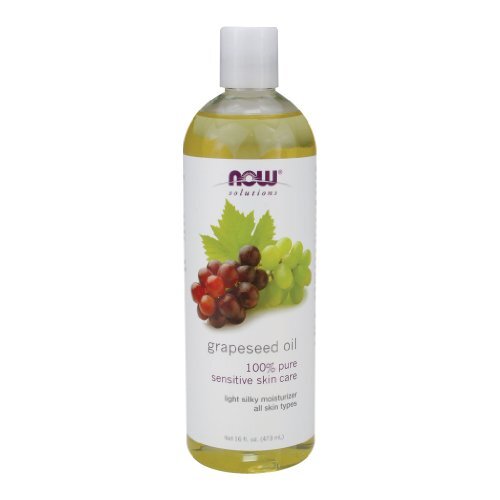 3 x NOW Grapeseed Oil 16 fl oz