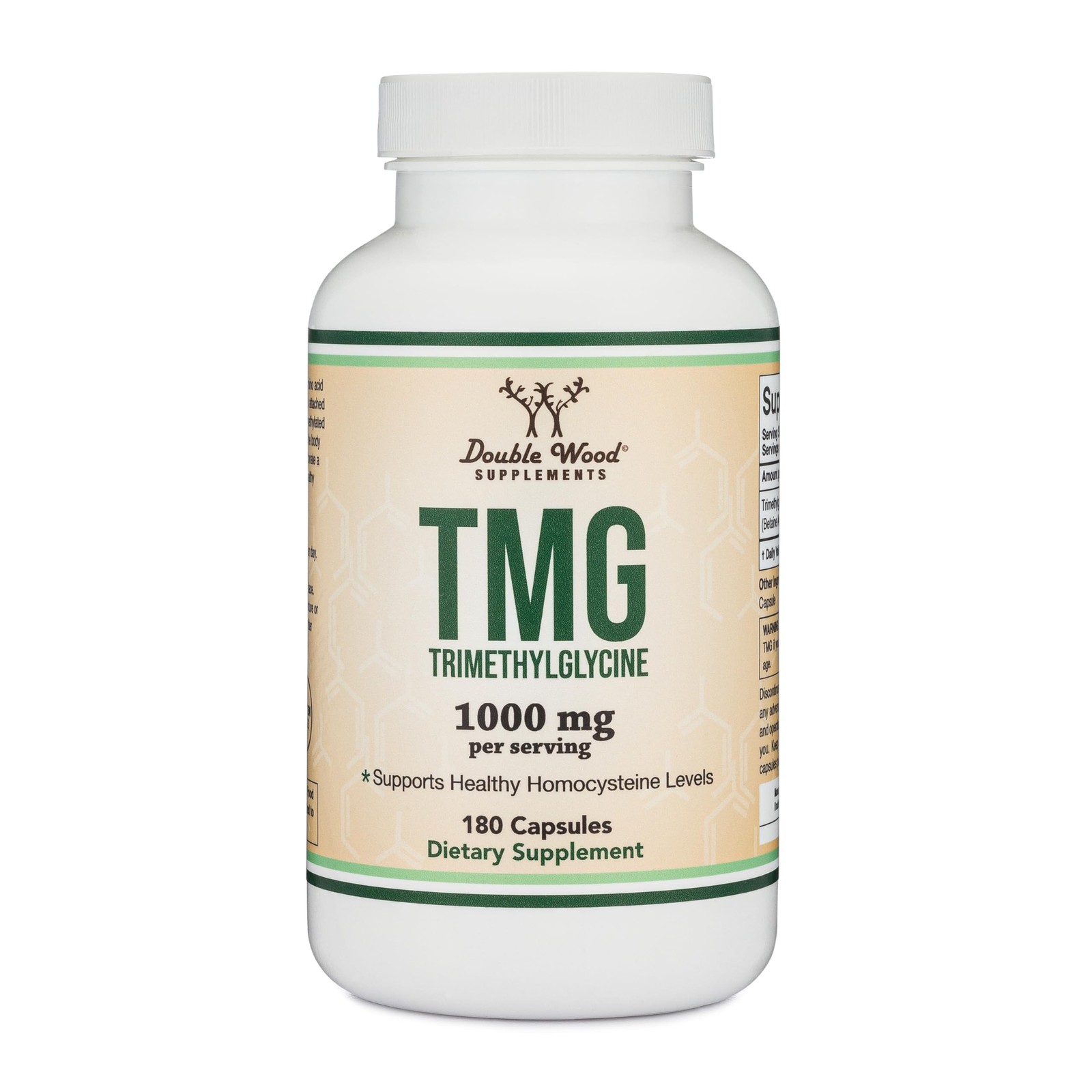 TMG Trimethylglycine Supplement – 99%+ Tested Purity – 1,000mg Per Serving,…