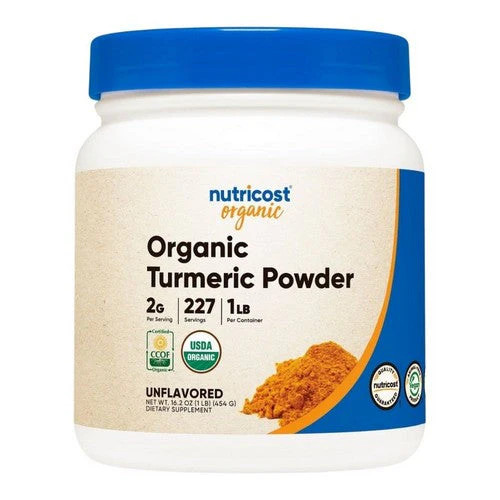 Organic Turmeric Powder 1 Lb by Nutricost