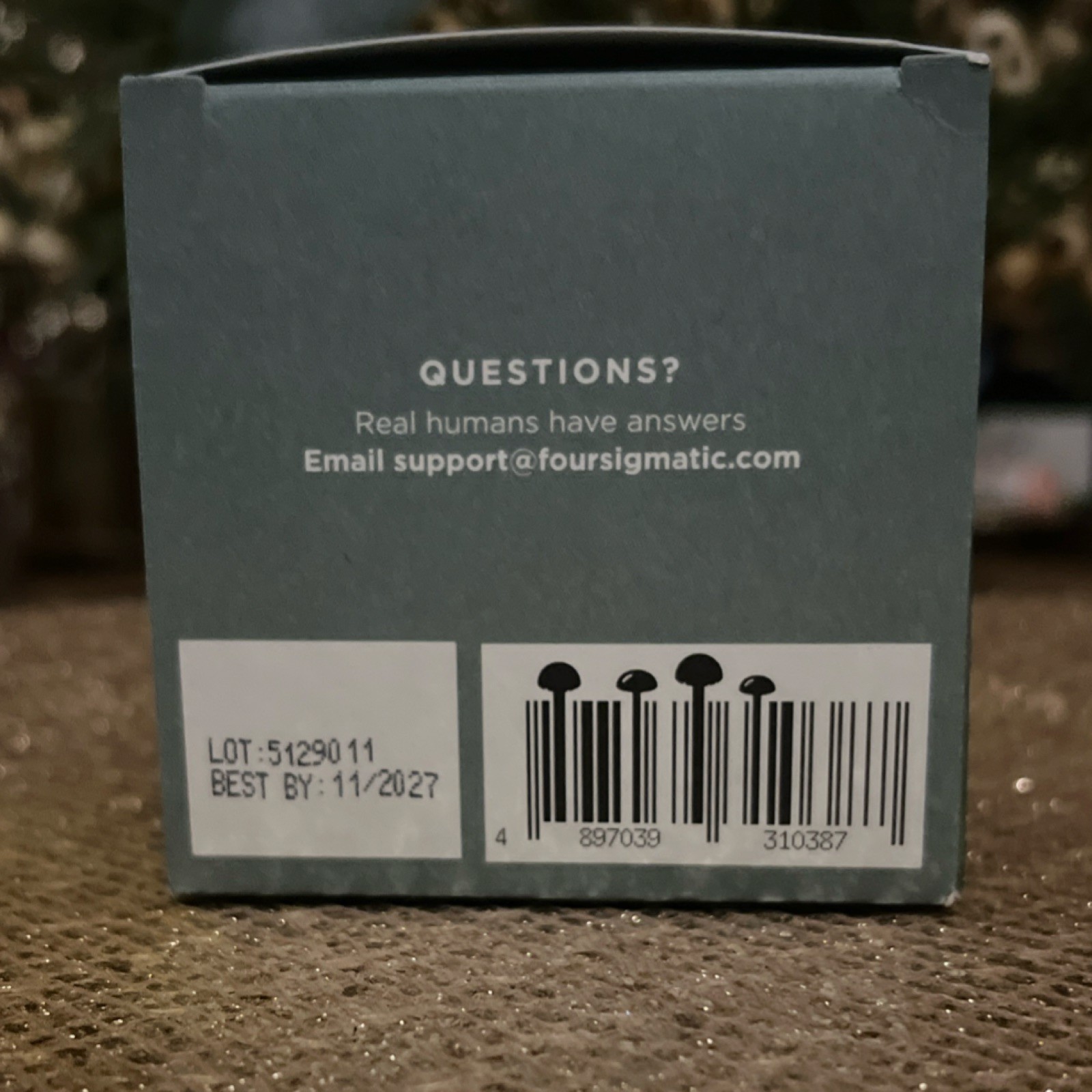 Four Sigmatic Gut Health Elixir 20 Packets Organic Turkey Tail Chaga Caffeine F…