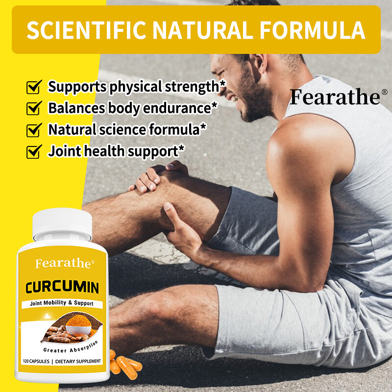 Turmeric Curcumin Capsules 500mg Per Serving Anti Inflammatory Antioxidant