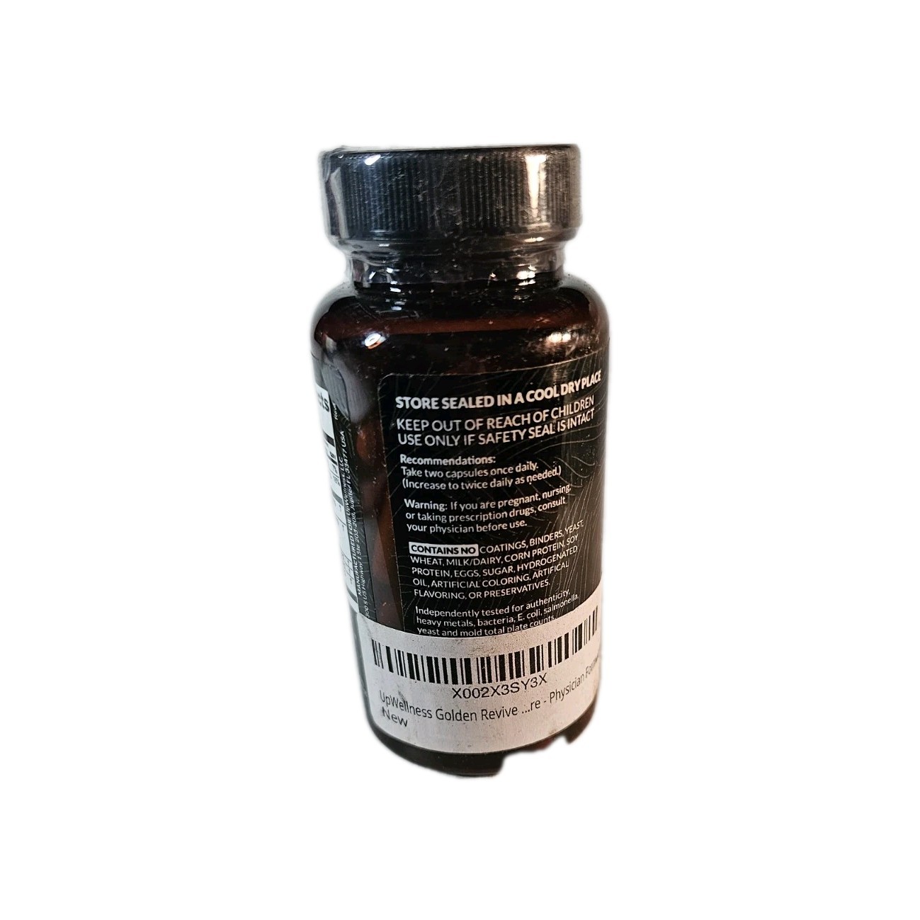 Golden Revive Plus Joint Supplement Turmeric Curcumin Support 60 Caps Exp:4/2026