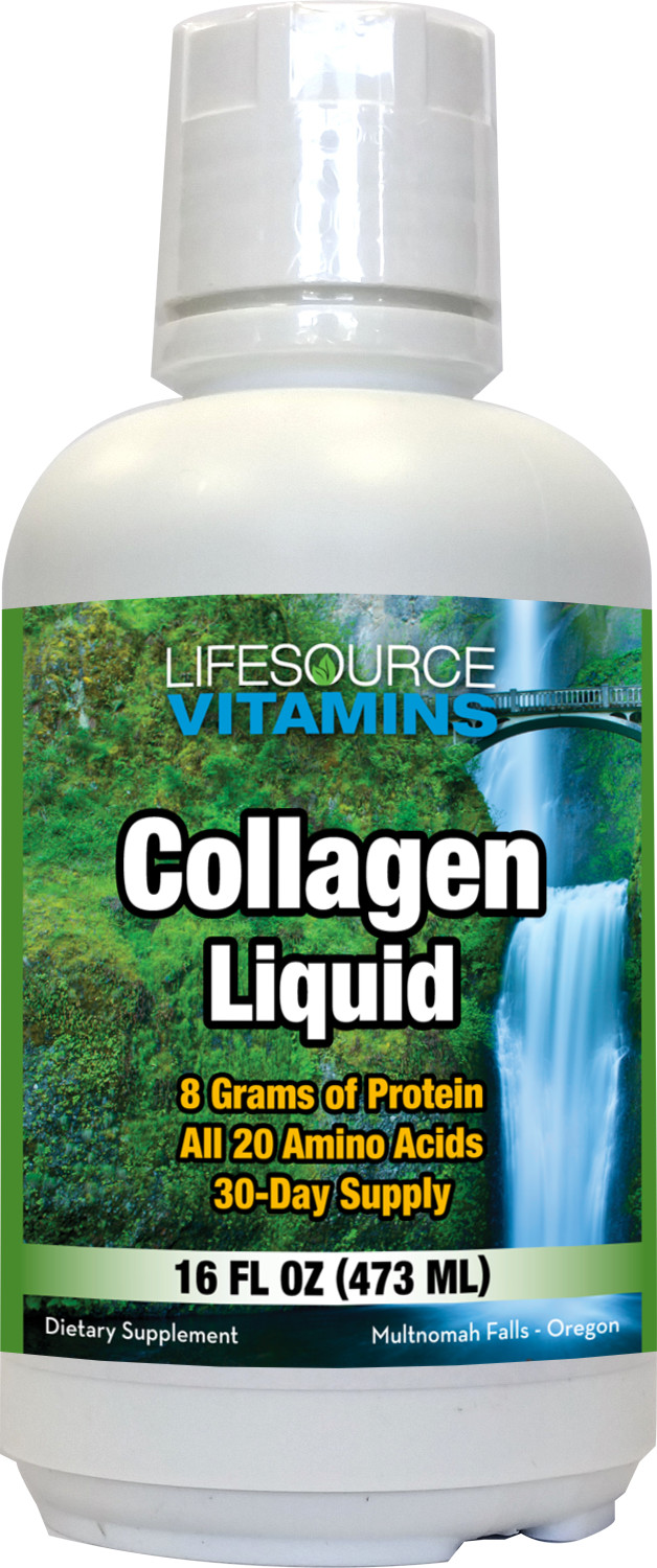 LifeSource Vitamins Collagen Liquid- 16 fl oz