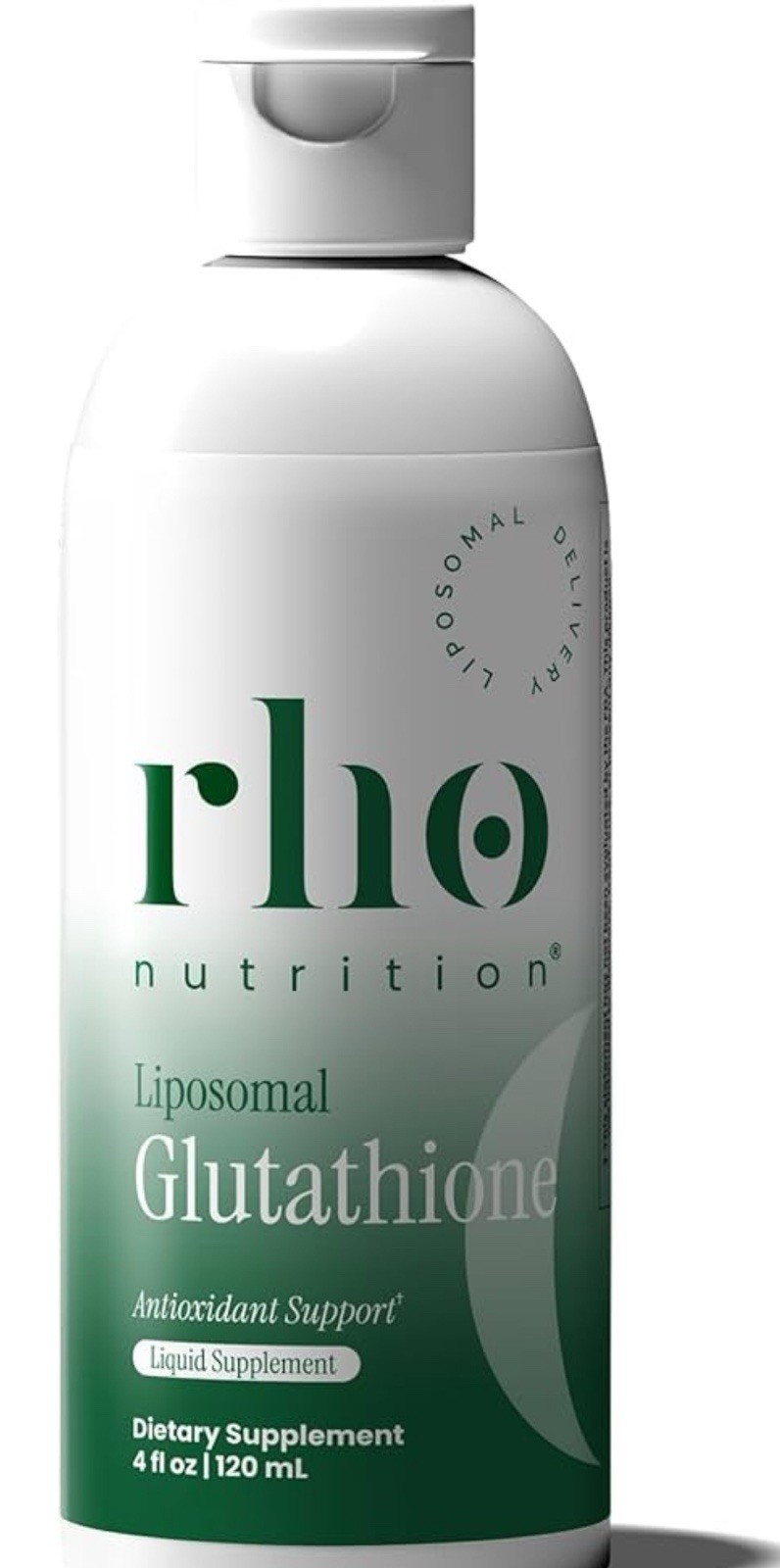 New Rho Nutrition Liposomal NAD+ & Glutathione Liquid Set, 2x 4 fl oz Vegan Keto