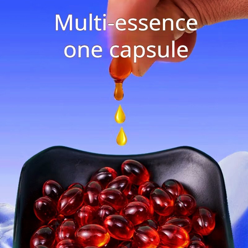 Antartic Krill Oil Gel Candy (Sucrose Free) 4 Bottle x 60 Capsule Halal