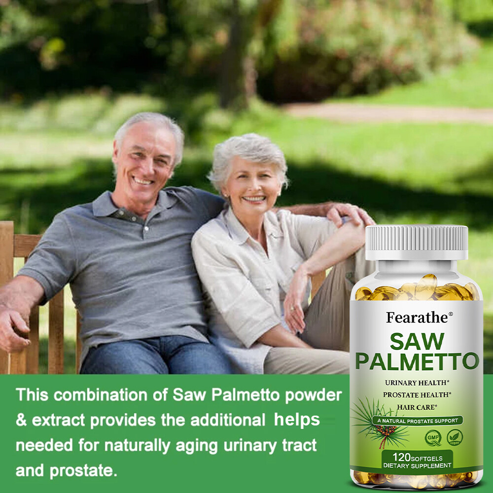 Saw Palmetto, Supports Prostate Health, Urinary Health, 500 mg, 30 to 120 Caps