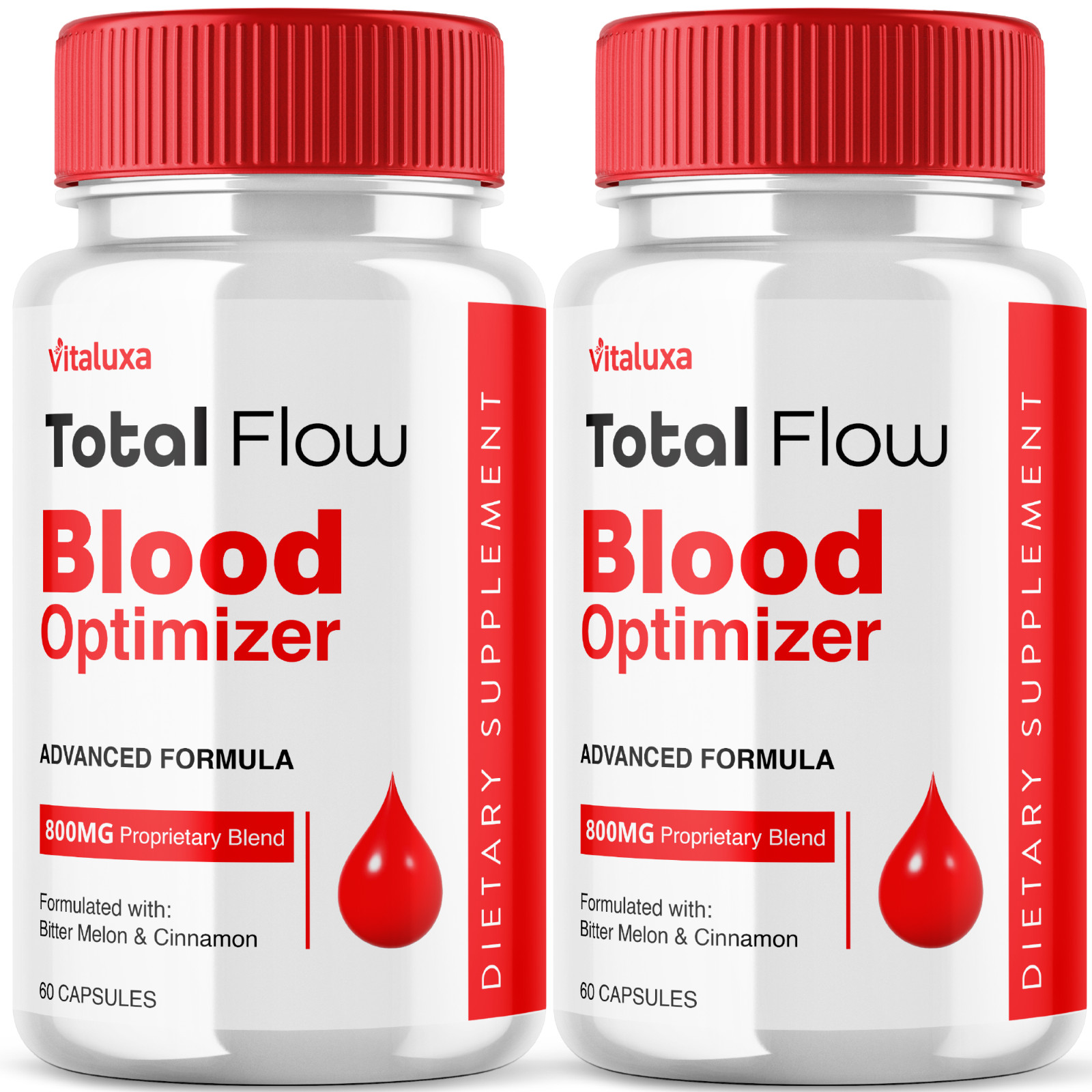 (2 Pack) Total Flow Blood Balance, Blood Optimizer Support (120 Capsules)