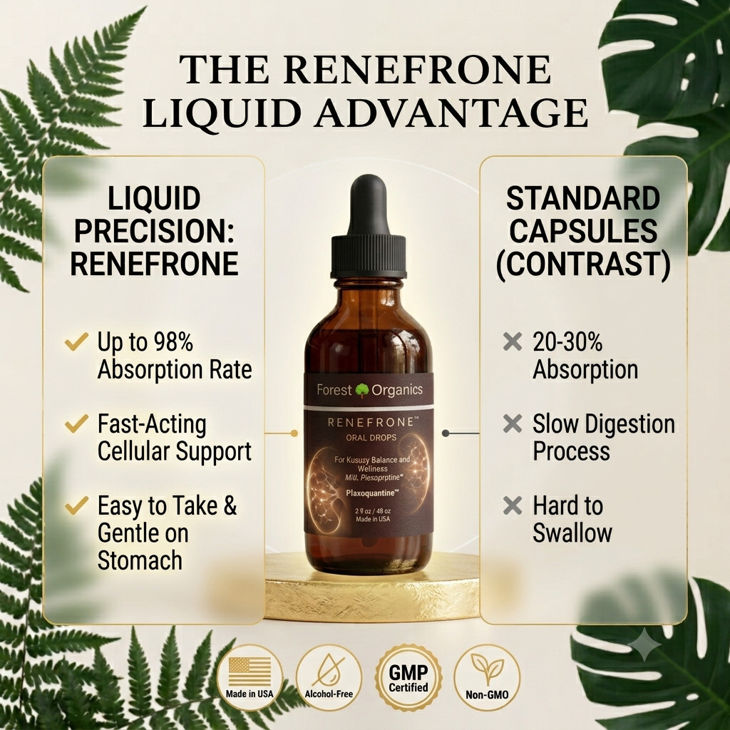 Kidney Support Drops – Advanced Kidney Cleanse & Detox Liquid Supplement