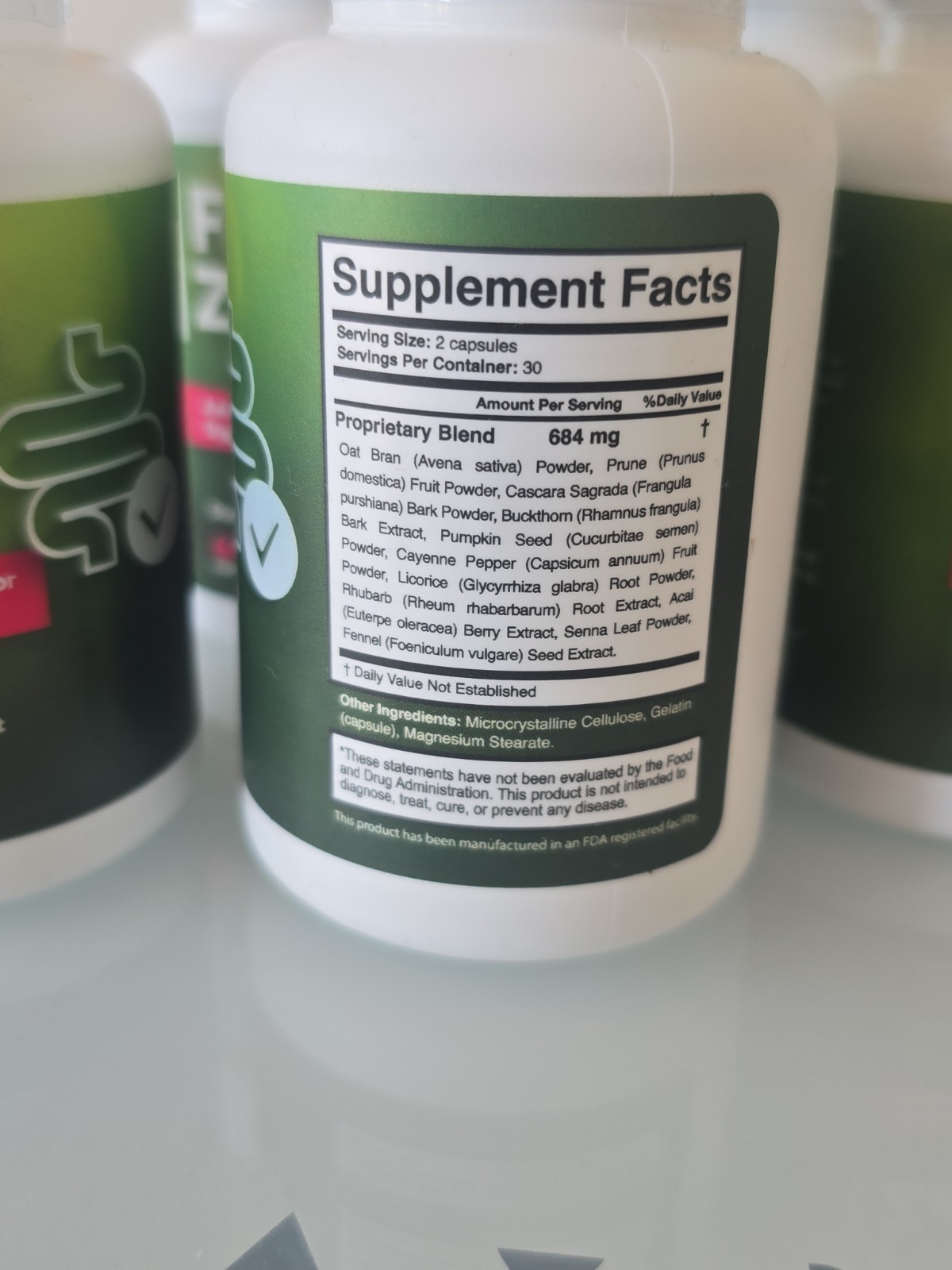 Flora Zen 6 Bottles Advanced Formula / Digestive Aid 60 Capsules Ea. New Sealed