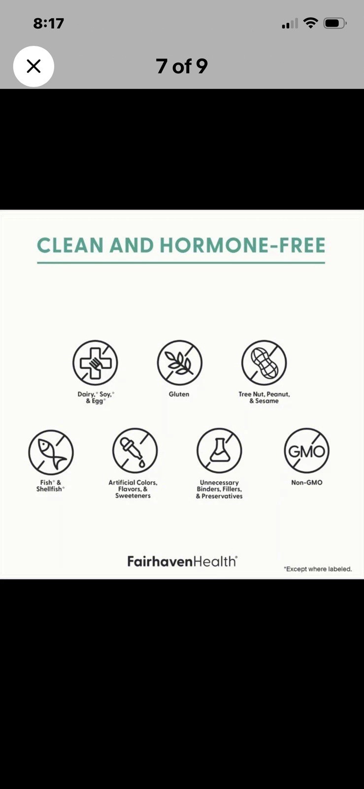 Fairhaven Health Menopause Relief Capsules Rhapontic Rhubarb Copaiba 30