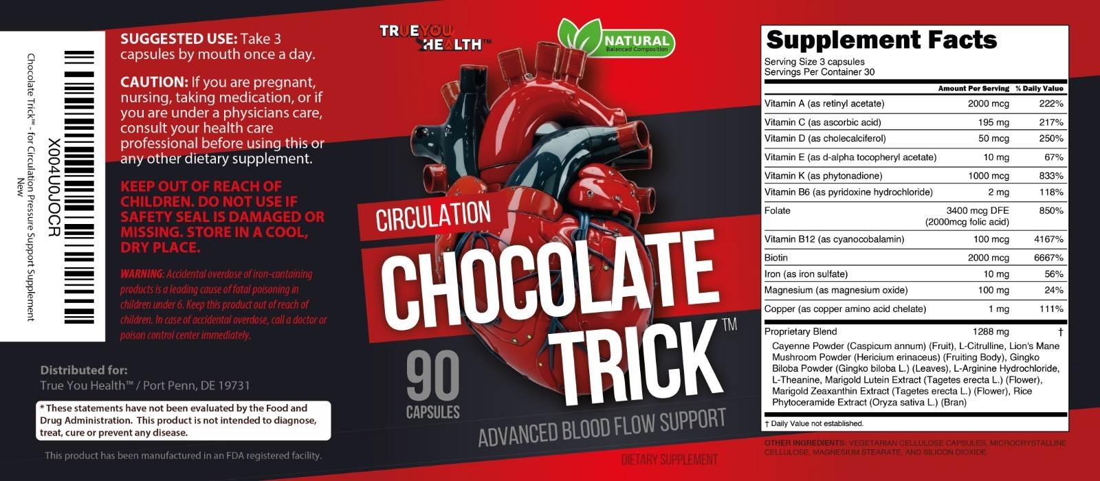 Chocolate Trick for Circulation – Our Best Blood Flow Supplement – BP Support
