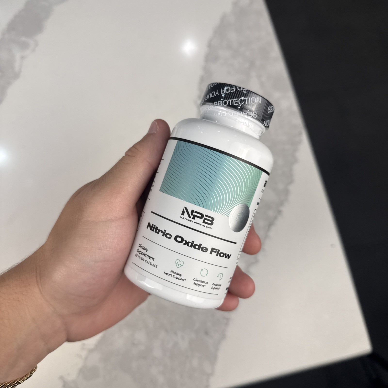 Nature’s Pure Blend Nitric Oxide Flow Capsules