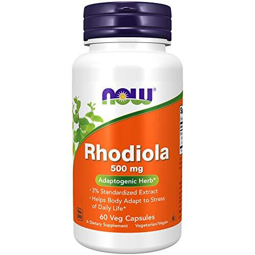 NOW FOODS Rhodiola 500 mg 60 Veg Capsules