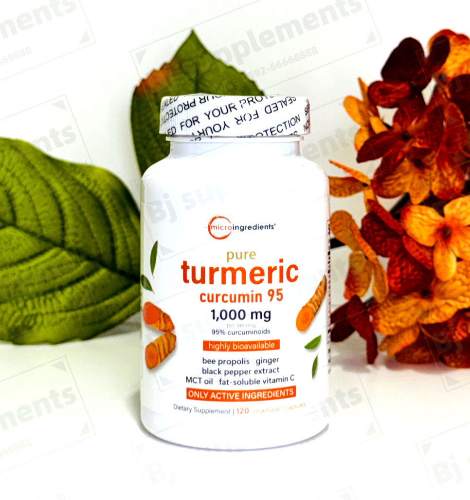 Turmeric Curcumin|95% Curcuminoids w/ Black Pepper 120capsules