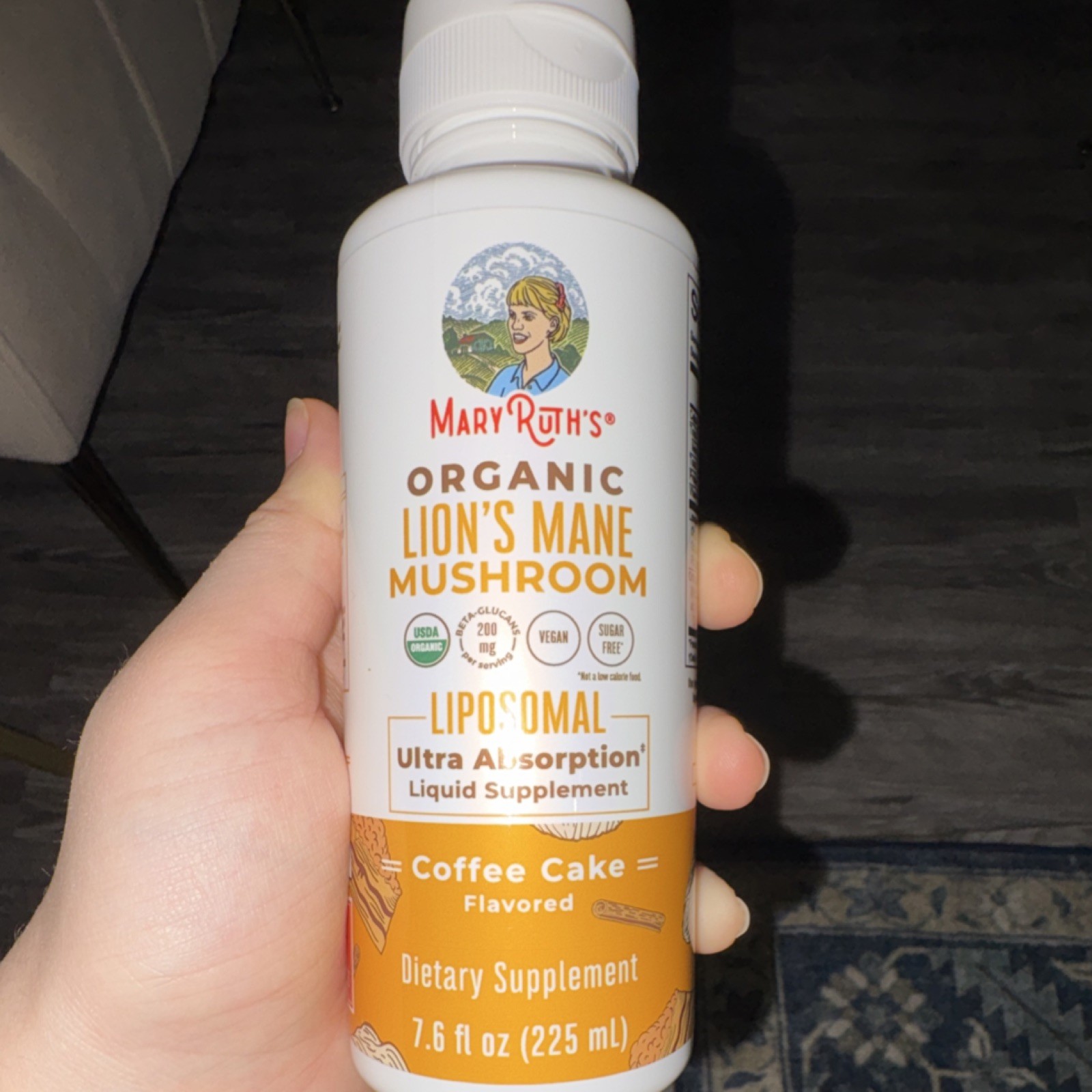 MaryRuth’s Liposomal Lion’s Mane Liquid 7.6 fl oz Exp 10/2026