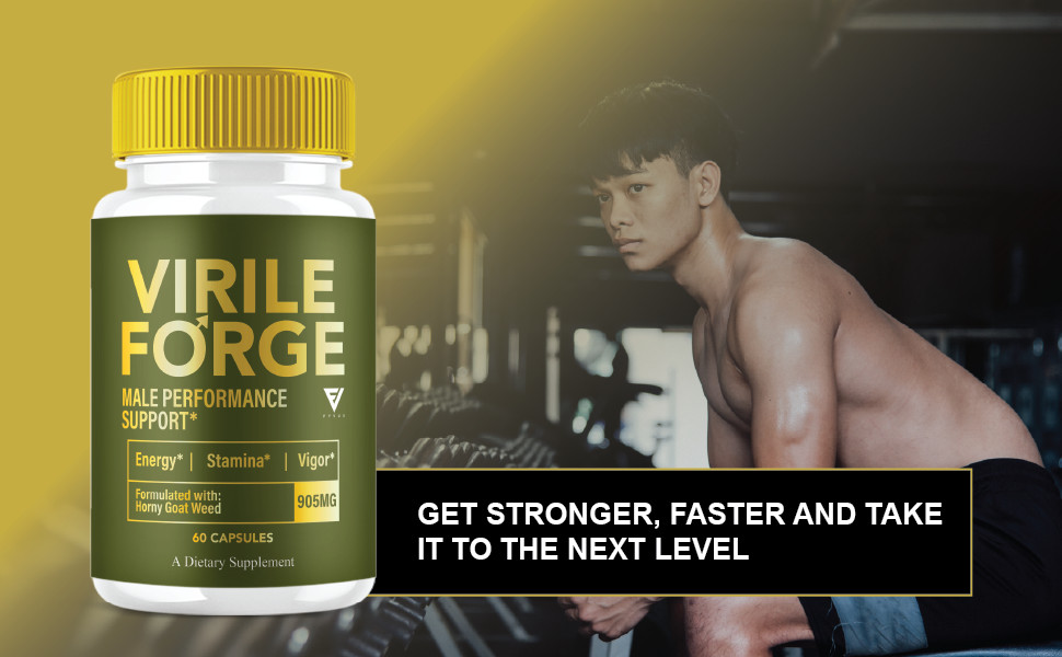 Virile Forge Pills, VirileForge Max Performance Capsules (60 Capsules)