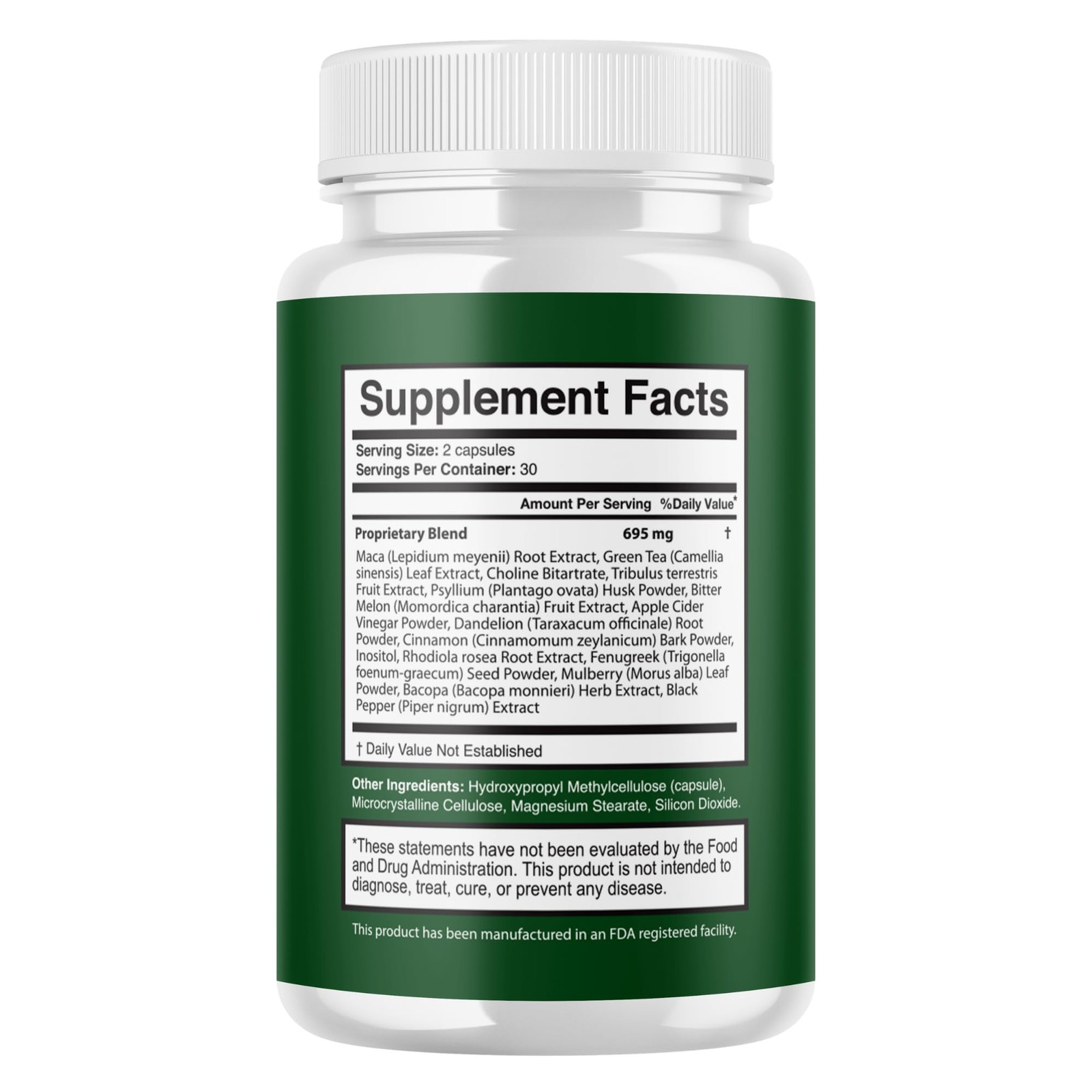 Valdivia (5 Pack) LipoShape Capsules 300 Capsules 5 Pack Dietary Supplement Made
