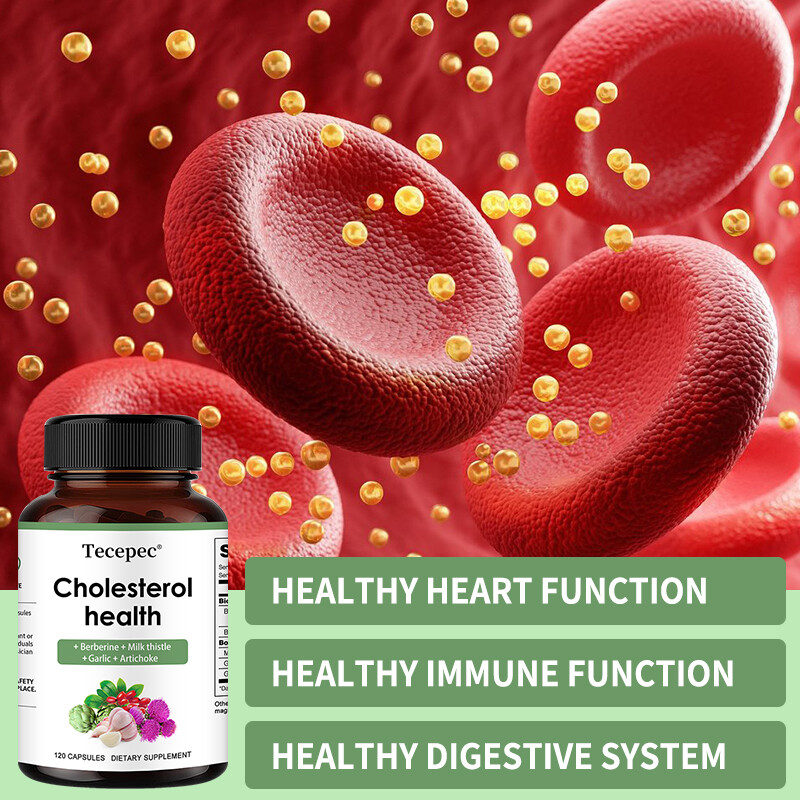 Cholesterol Health – Support Healthy Cholesterol Levels and Natural Heart Health