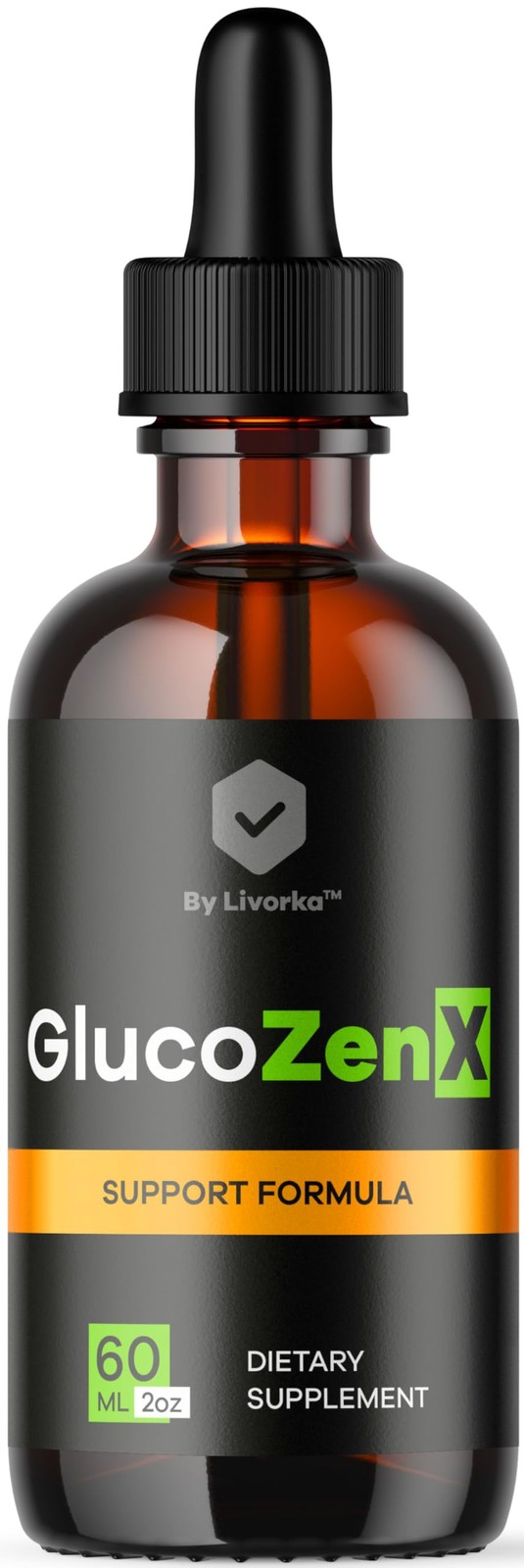 GlucoZenX Drops – Official GlucoZen X Liquid 2 Fl Oz (Pack of 1)