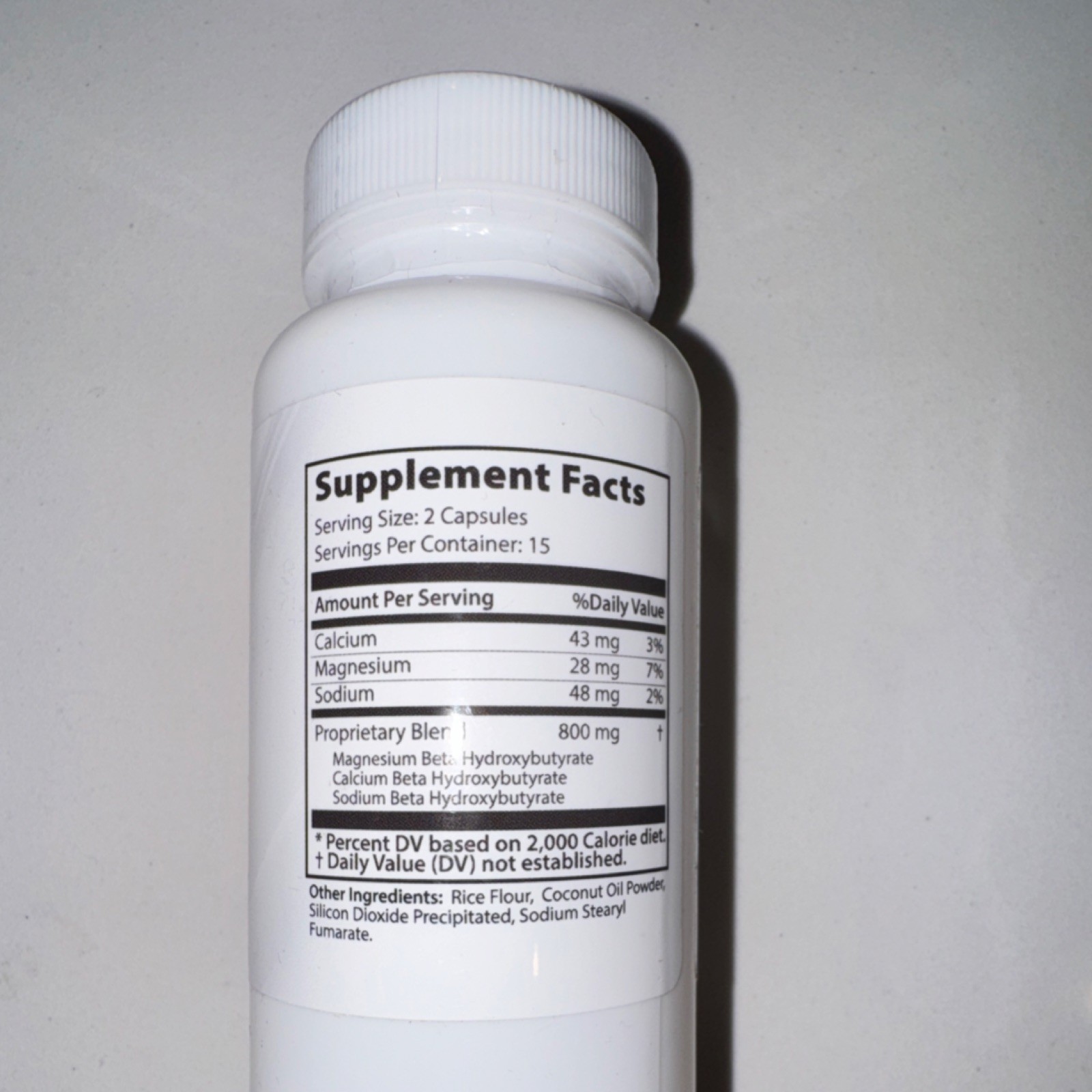 Advanced Supplements Ketonic Dietary Supplement 800mg 30 Capsules Pure Exp 10/27