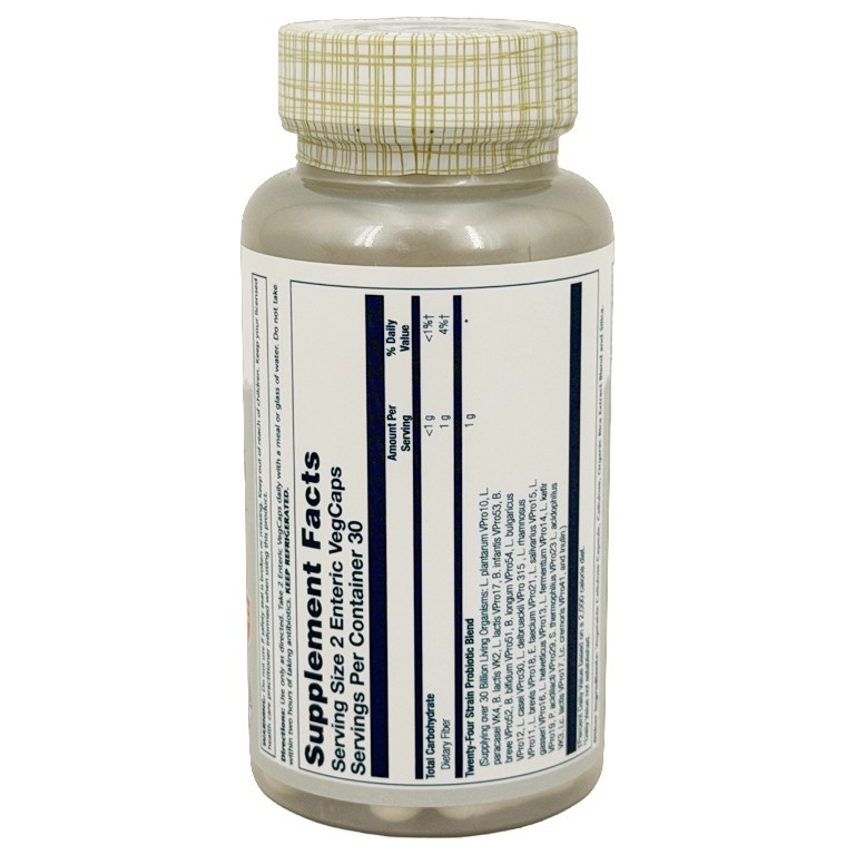 Solaray Multidophilus 24 Strain Probiotic 30 Billion CFU 60 VegCaps
