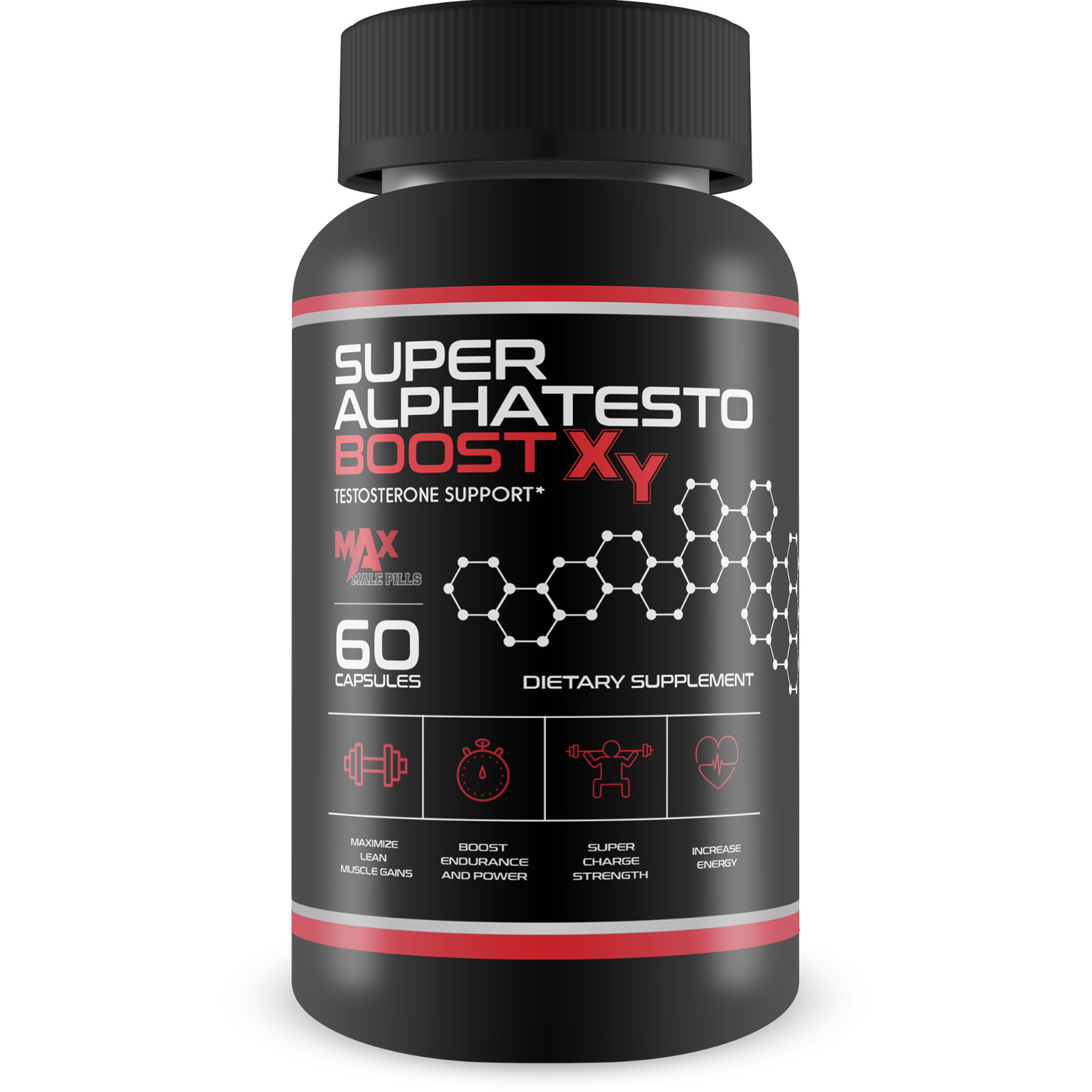 Super AlphaTesto Boost X Y – Our Best Testosterone Booster for Men – Blood Flow